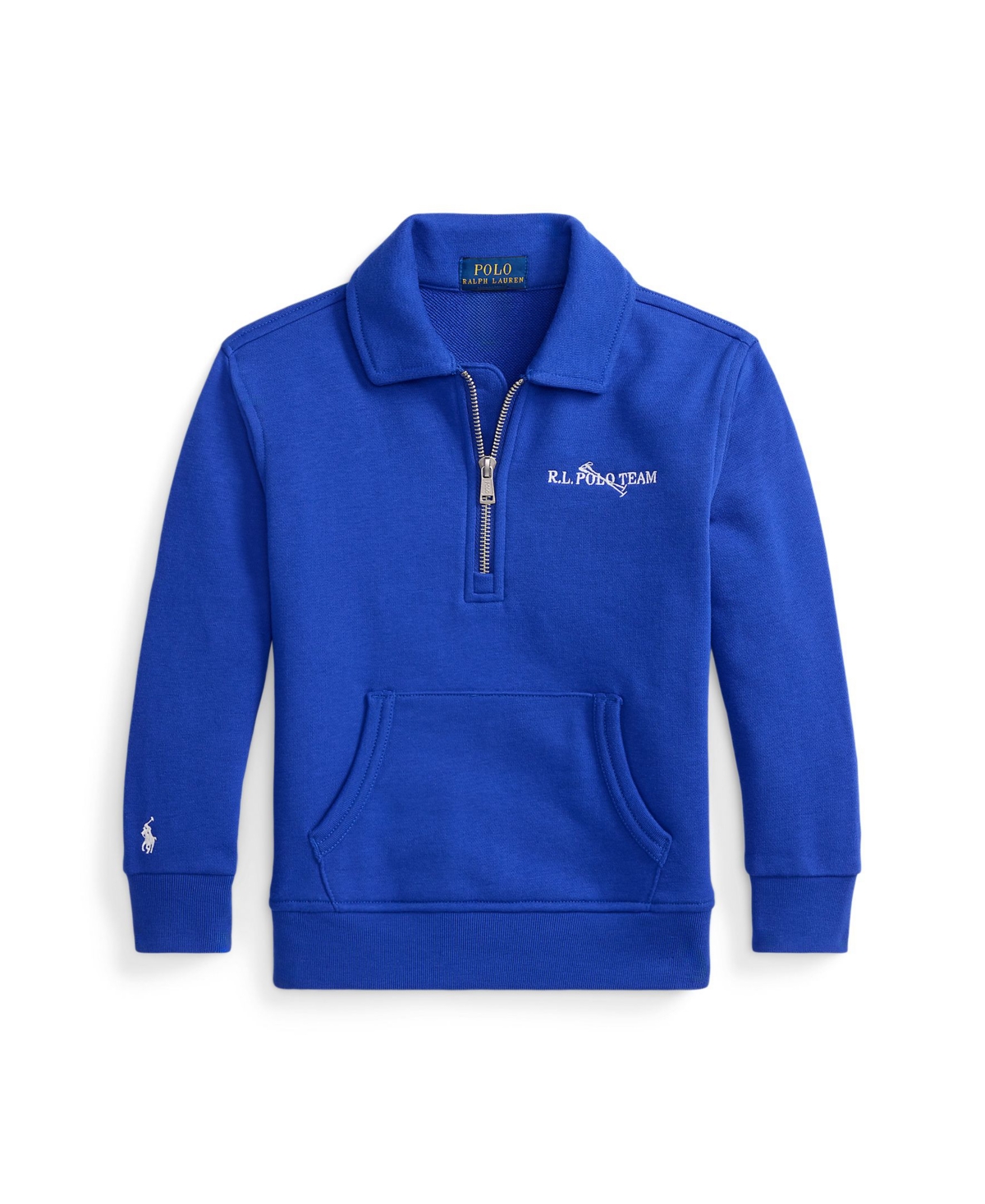 Polo Ralph Lauren Boys 2-7 Team Terry Collared Sweatshirt