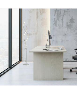 Embrace 60" LED Industrial Spiral 2-in-1 Floor to Table Lamp