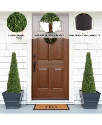 Artificial Boxwood Topiary Trees 120cm 2pcs