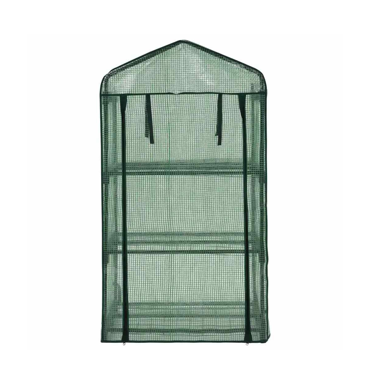 3-Tier Mini Greenhouse 27.2"x19.3"x49.2"