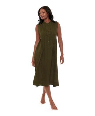 Women's Pleated Coverup Beach Dress