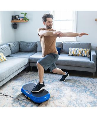 Waver Mini Vibration Plate Exercise Machine for Lymphatic Drainage – Compact Whole Body Vibrating Platform for Muscle Toning