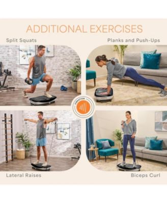 LifePro Rumblex Max 4D Vibration Plate with Resistance Bands – Full Body Workout for Fitness, Shaping, Recovery & Weight Loss