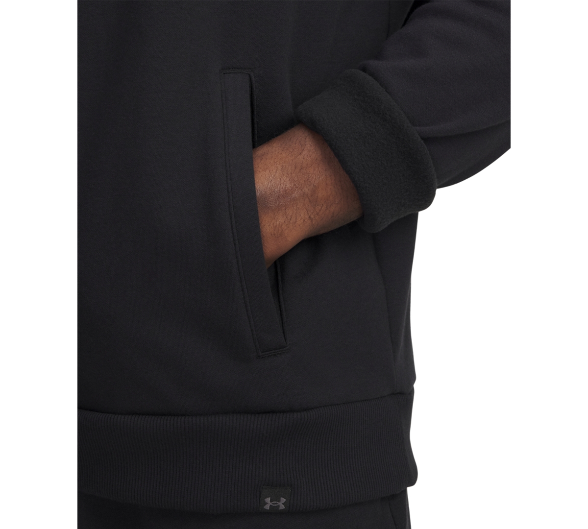 Under Armour Men's Project Rock Rival Long-Sleeve Hoodie