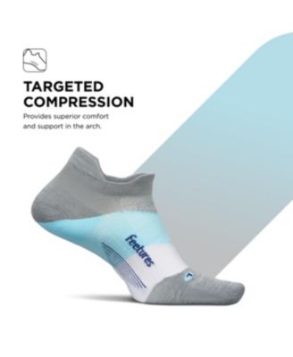 Men's Elite Ultra Light Cushion Ankle Socks - Sport Sock with Targeted Compression
