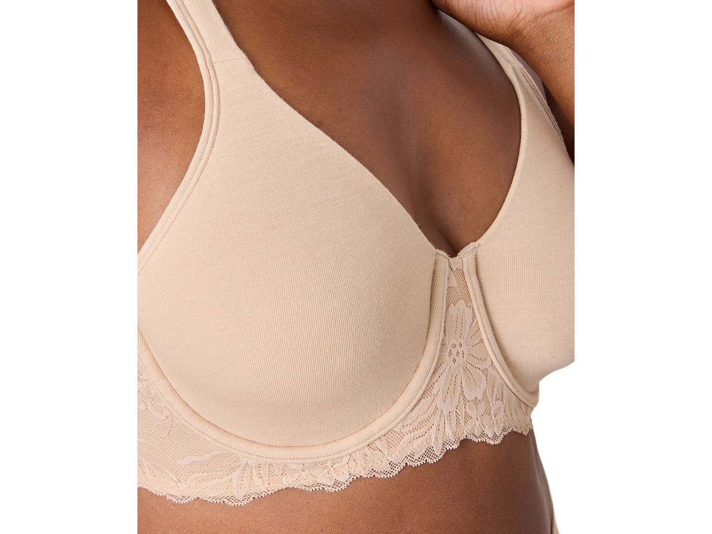 Бра Breathe Minimizer, на косточках, полное покрытие — Bali, цвет: Миндальный — фото 3
