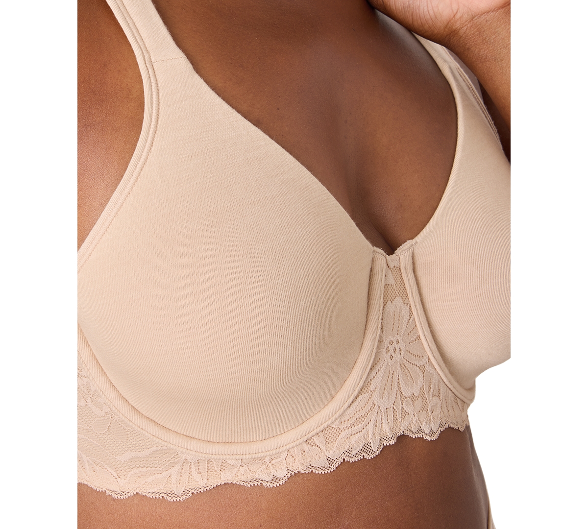 Bali Plus Breathe Medium Underwire Full Coverage Minimizer Bra