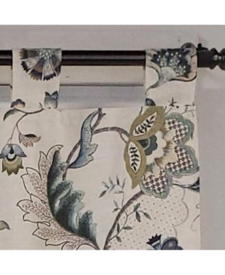 Ophelia Tab Valance All season 4" Tab Valance 45" x 15" Iris Blue