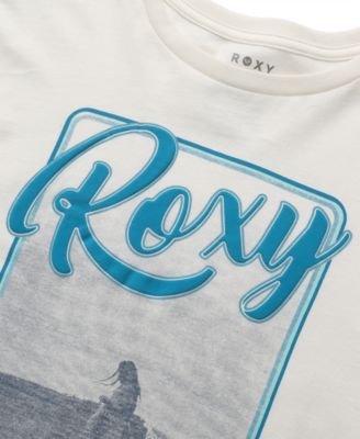 Girls' 7-16 Surf Printed Long-Sleeve T-Shirt