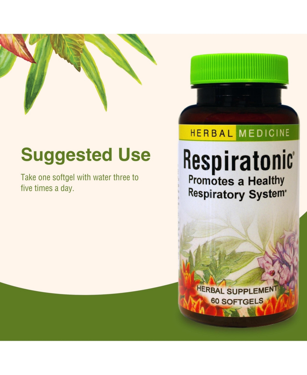 Trace Minerals Respiratonic 60 count Softgel