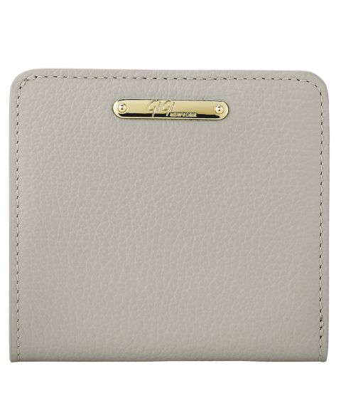 Кошелёк GiGi New York Mini Fold Over Wallet, цвет: Устричный