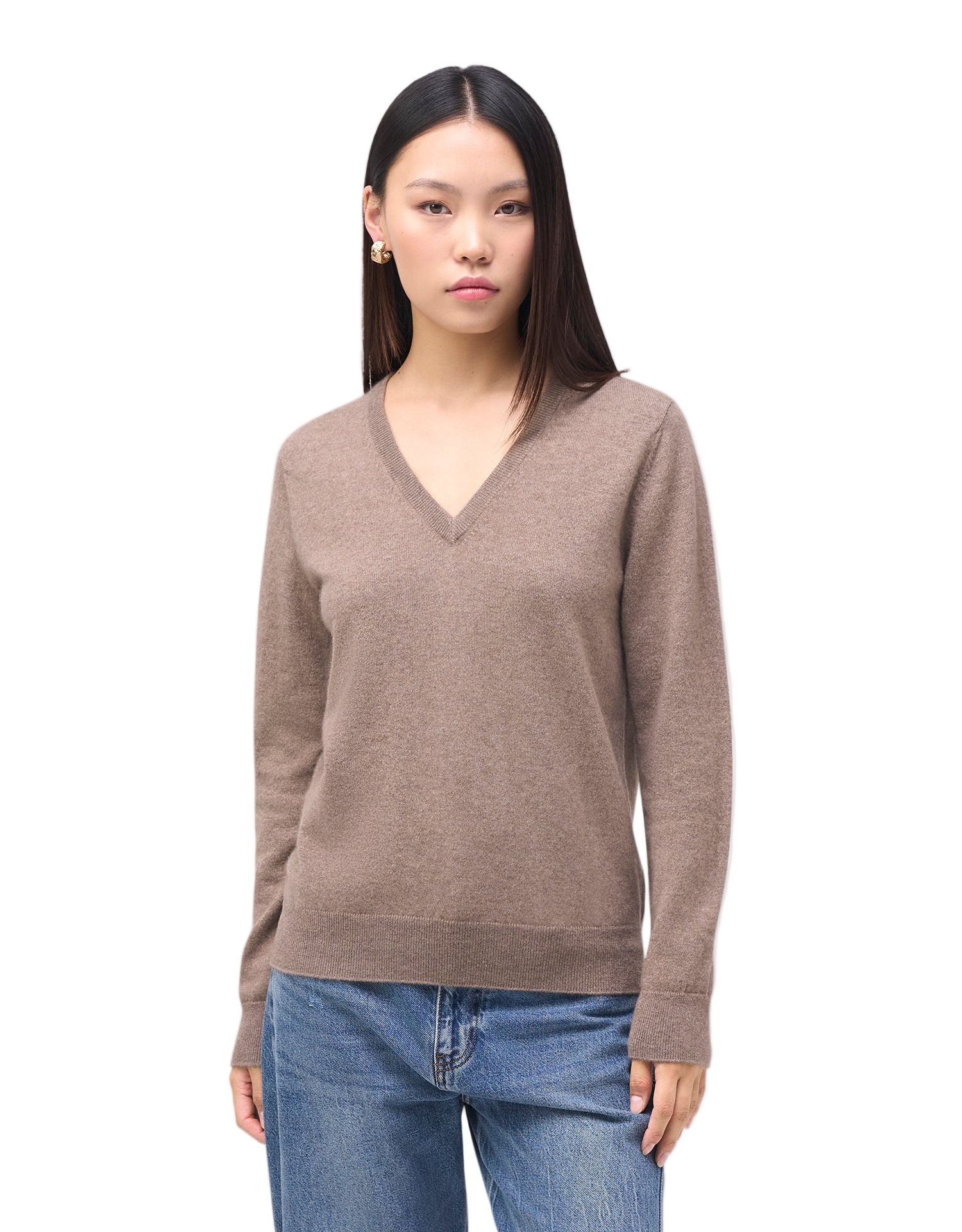 Women's Timeless Cashmere V-Neck Sweater