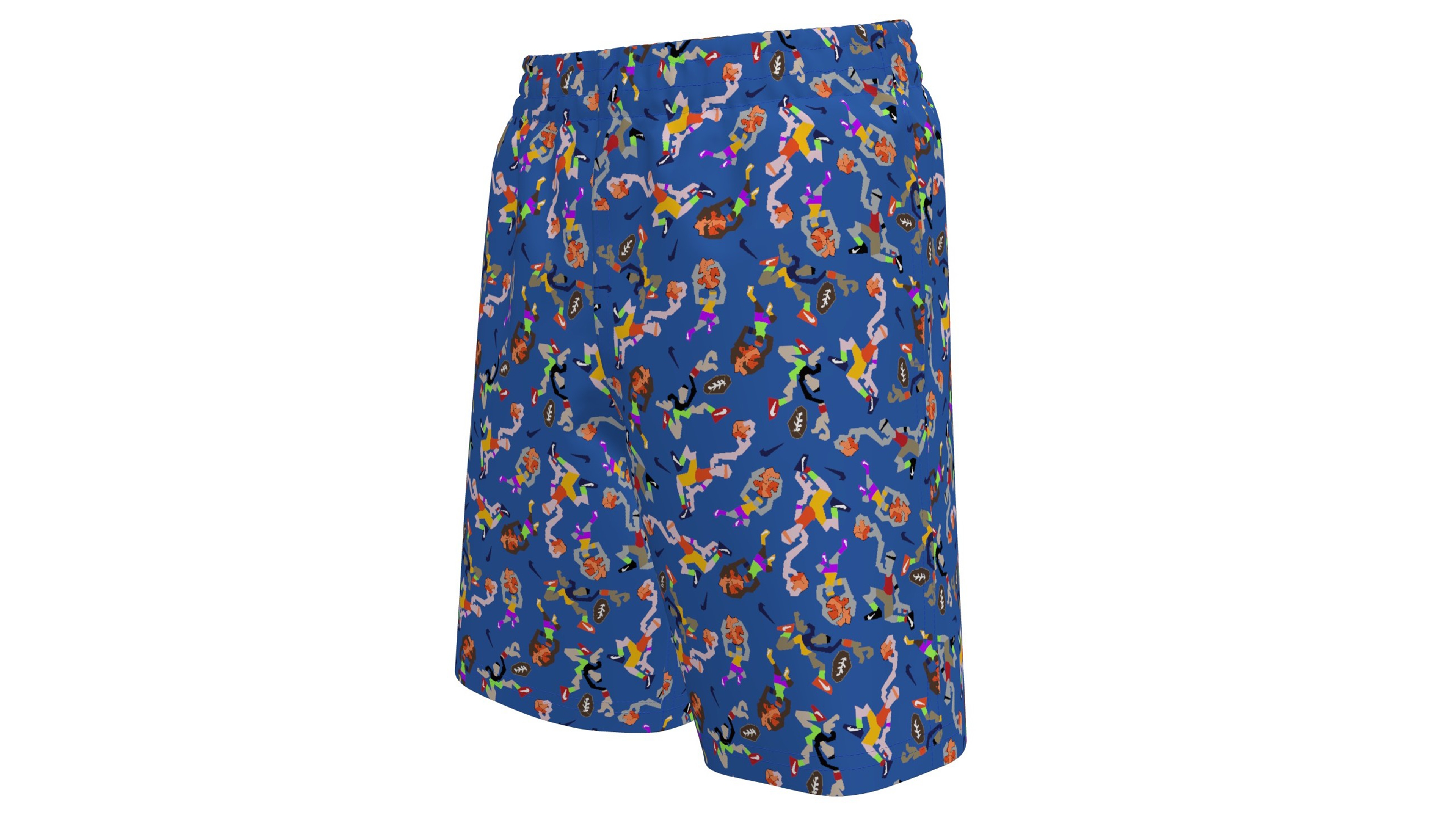 Nike Boys 8-20 Sports Guy 7 Volley Novelty Print Swim Trunks
