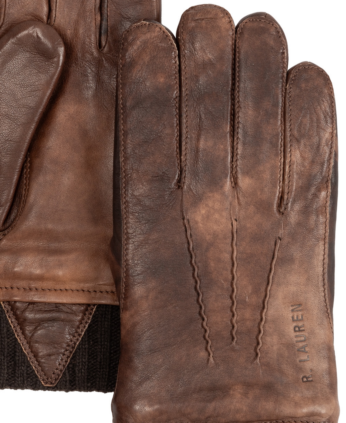 Polo Ralph Lauren Men's Knit Cuff Flight Gloves