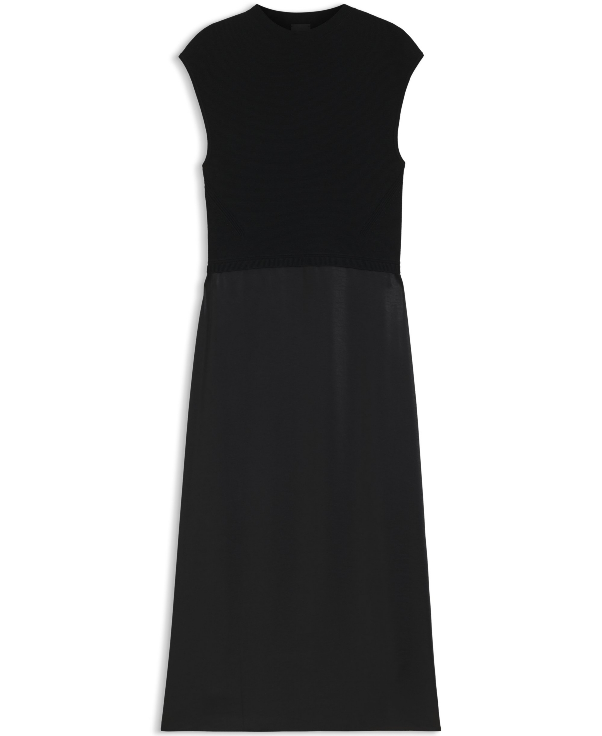 Boss by Hugo Women's Satin Skirt Knitted Dress