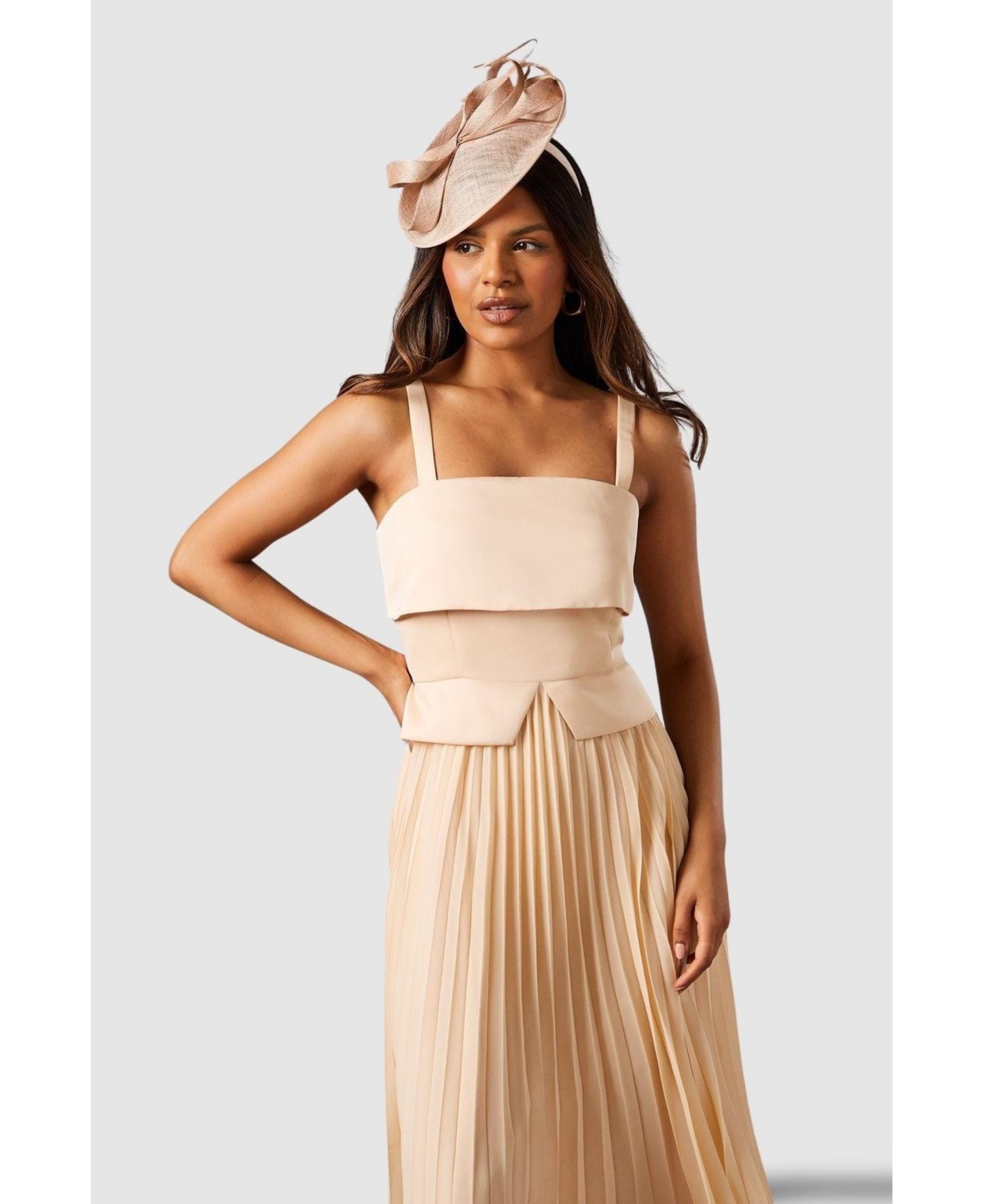 Coast Women's Square Neck Midi Dress