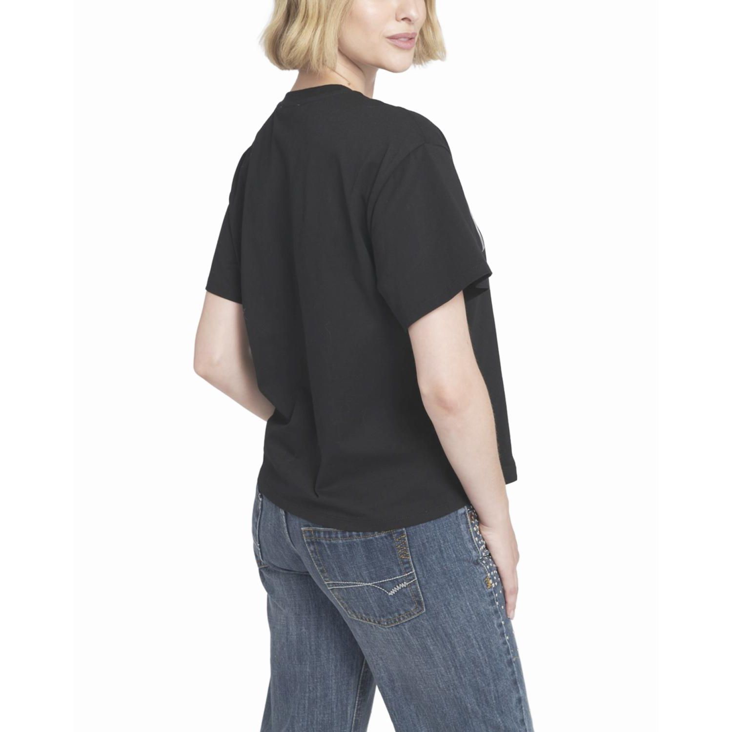 Women's Logo Foil Printed Tee Graphic T-Shirt