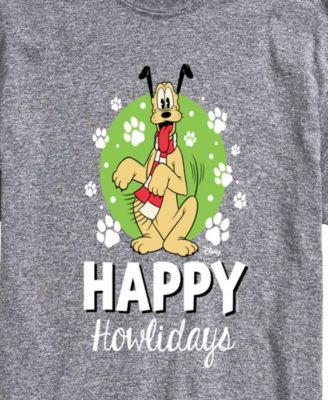 Men's Happy Howlidays Pluto Short-Sleeve Graphic T-Shirt