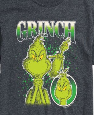 Men's The Grinch Collage Graphic Short-Sleeve T-Shirt