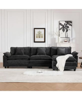 Streamdale Cloud Couch: Flexible, Modular Chenille Sofa for Ultimate Comfort