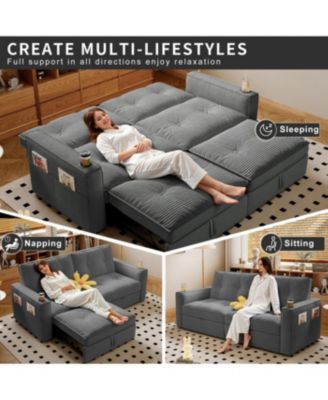 Streamdale Multi-Functional Convertible Sofa Bed 2-in-1 (for Sitting & Sleeping)