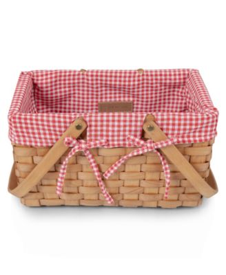 Farmhouse Basket with Gourmet Gift Pack, 7 Piece