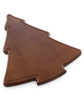 Christmas Tree Serving Tray with Gourmet Gift Pack, 3 Piece