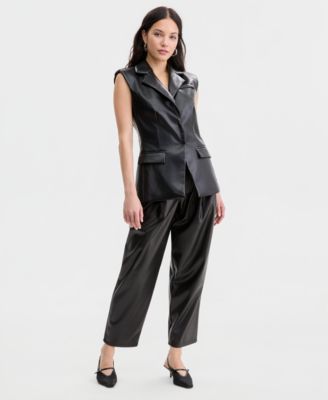 Women's Sleeveless Structured Vest