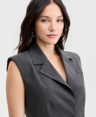 Women's Sleeveless Structured Vest