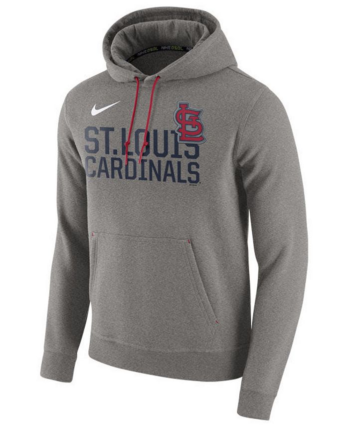Nike Men's St. Louis Cardinals Pullover Fleece Hoodie - Macy's