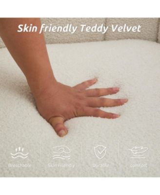 Swivel Accent Barrel Chair, Modern Upholstered Armchair for Living Room