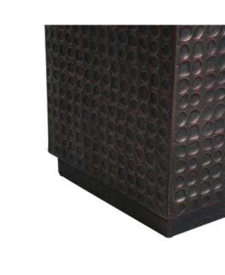 Streamdale Outdoor Side Table, Patio End Table Cube, Coffee Table