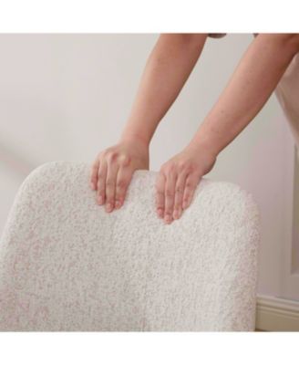 Modern Minimalist Chenille Dining Chair Set (Set of 2) - Beige