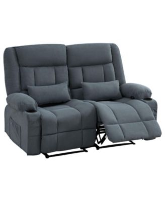 Streamdale Recliner Loveseat with Cup Holders & Side Pocket for Adults