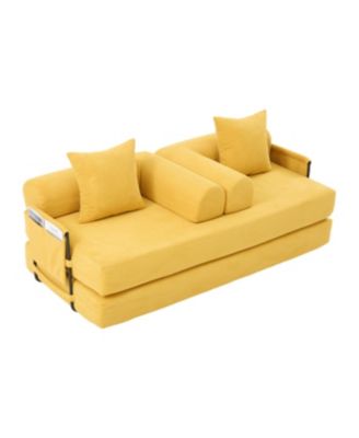 Streamdale Foldable & Compressible Sofa with Metal Frame for Small Spaces