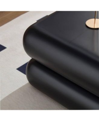 Streamdale Black fiberglass Coffee Table