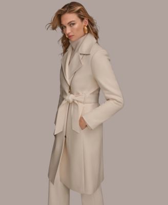 Women's Notch Collared Belted Coat