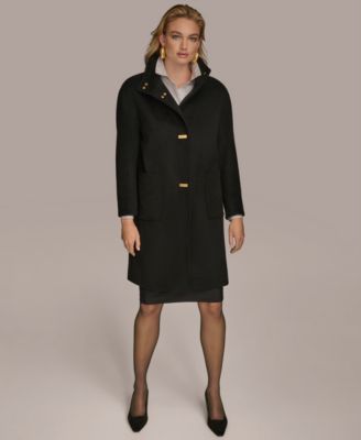Women's Stand-Collar Single-Breasted Coat