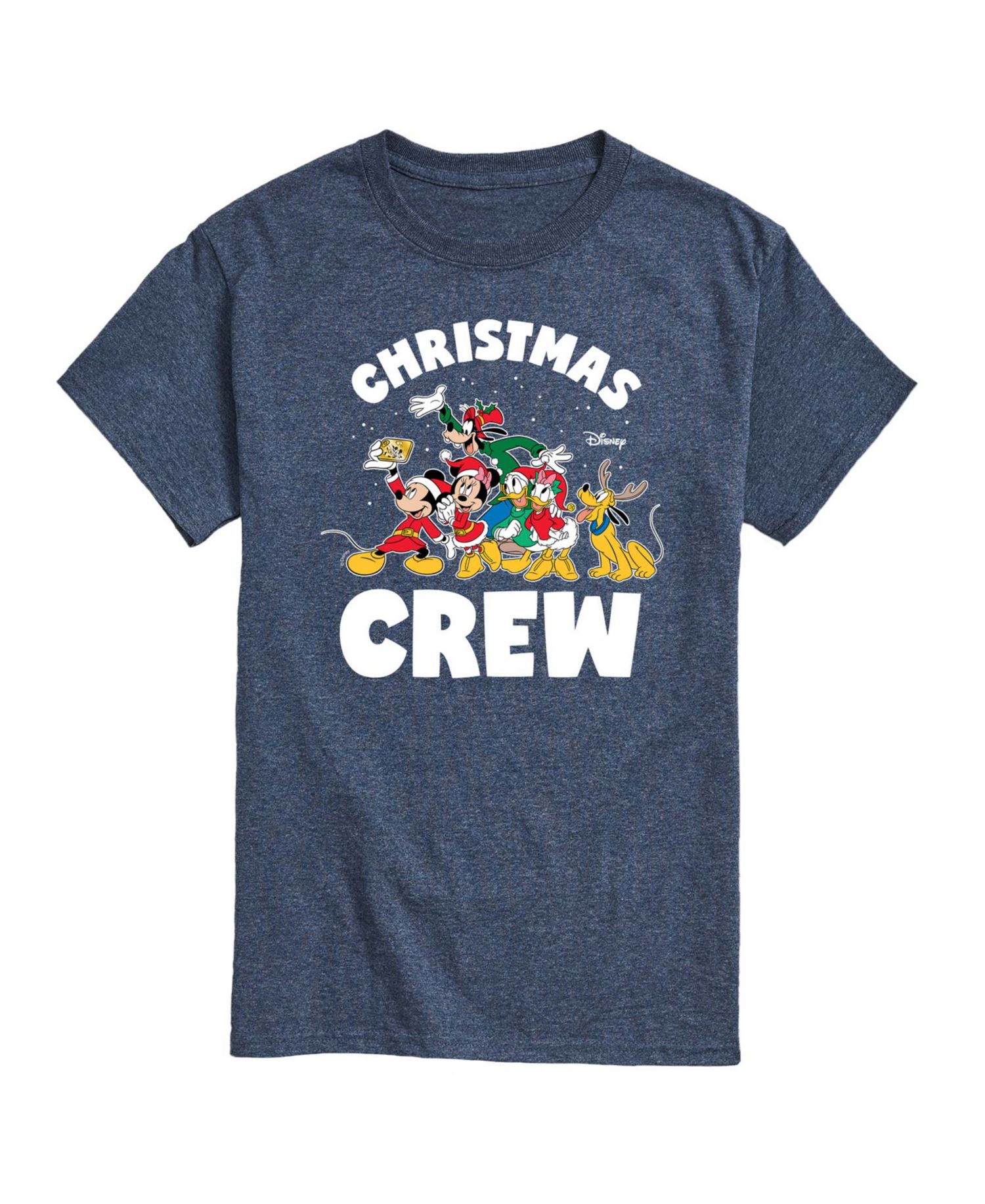 Men's Disney Christmas Crew Graphic Short-Sleeve T-Shirt