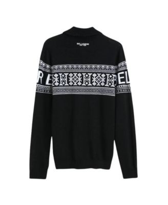 Unisex Vintage Sweden Design Full Zipped Cardigan