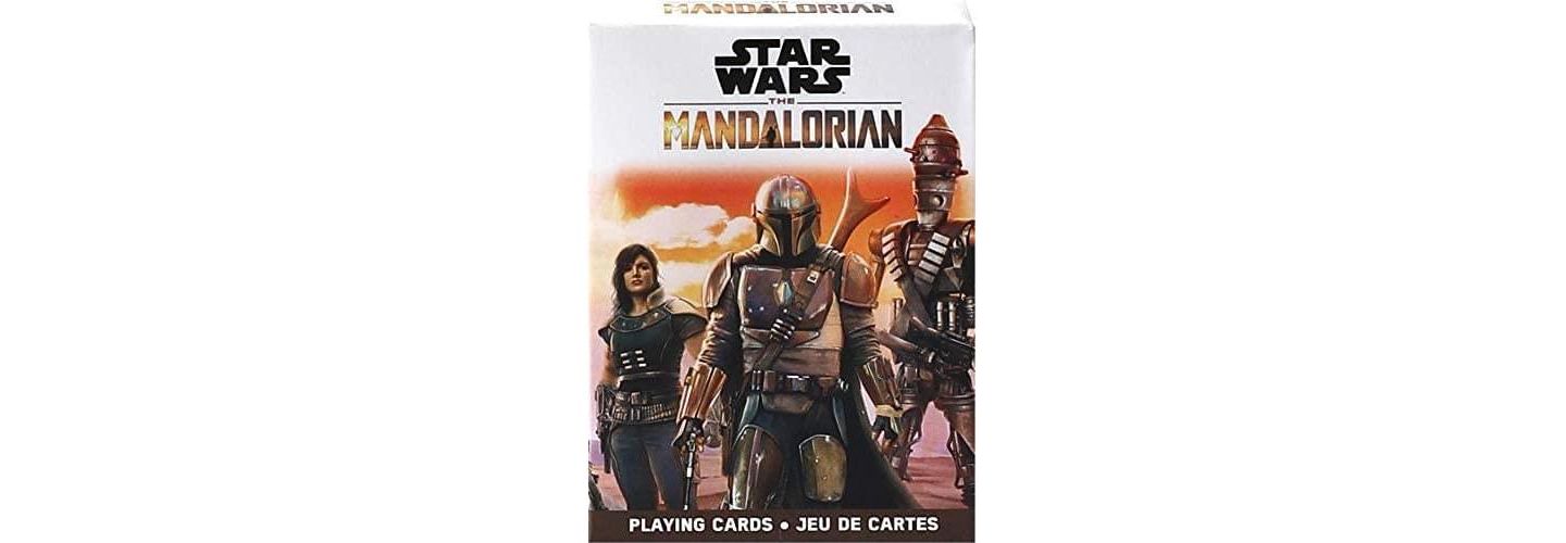 Игральные карты NMR Distribution Star Wars The Mandalorian, 52 карты и 2 джокера, от 3 лет — фото 2