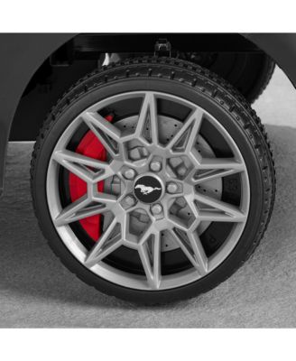 Kids 12V Electric Ride-On Car Officially Licensed Ford Mustang w/ Remote, LED Lights