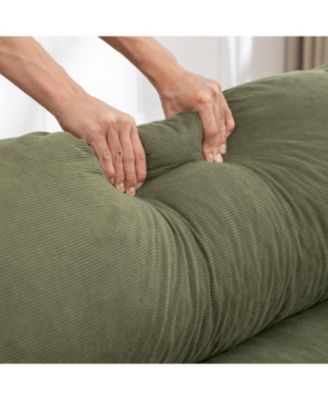 Streamdale Adjustable Floor Sofa with Straps for Versatile Configurations