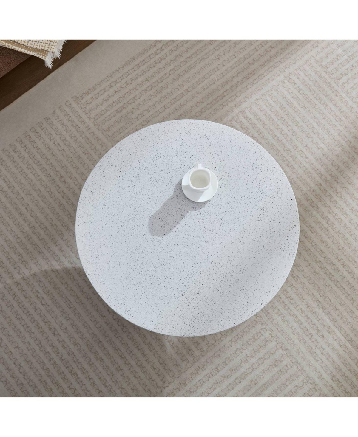 Streamdale Furniture Cave stone surface, precisely cut & polished, natural beige weathering effect