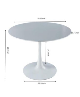 White Tulip Dining Table
