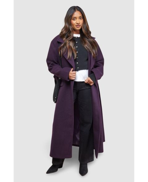 Женские куртки Oasis Women's Tie Belt Detail Midi Coat