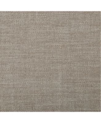  7-Piece Dining Set, Hairpin Dining Table with 6 Cross-back Chairs, Rich Black