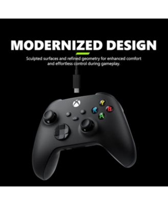 Xbox Wireless Controller + USB-C Cable - Black