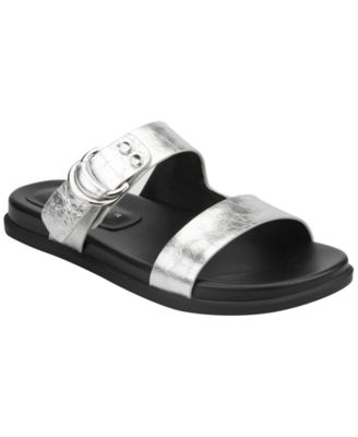 Women's Gia Double Band Flat Slip-On Sandals