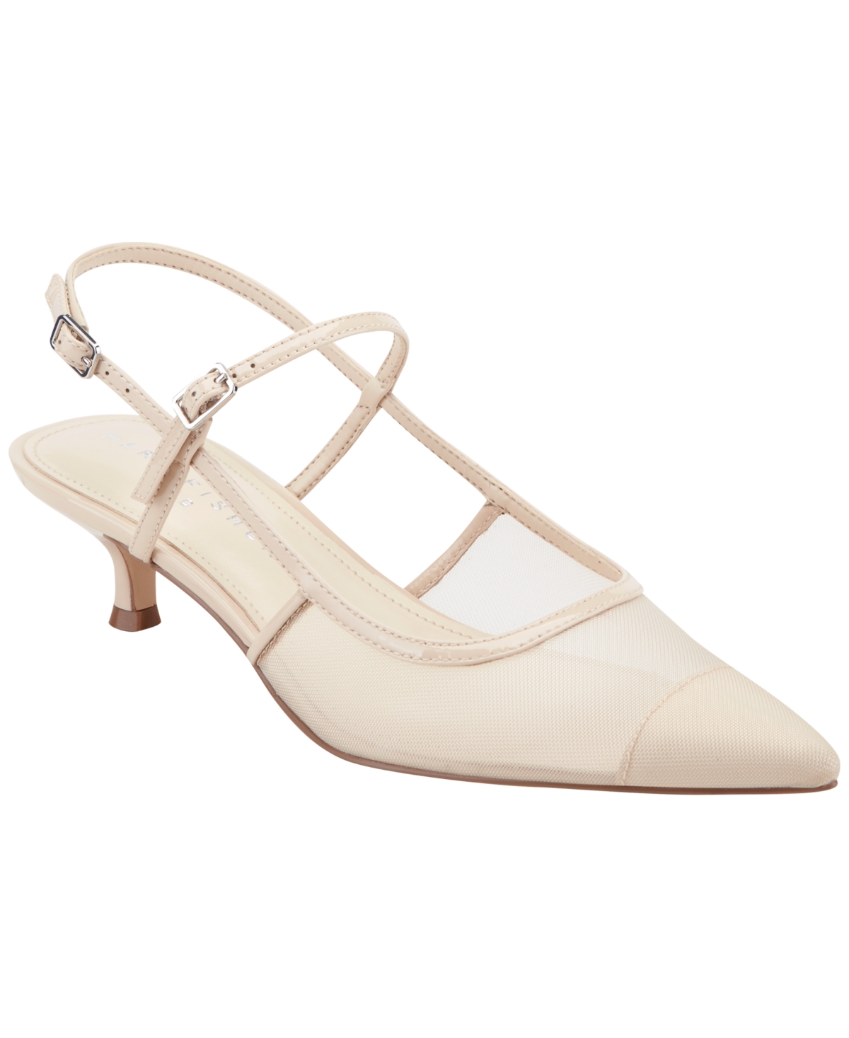 Marc Fisher Ltd Women's Ceddy Kitten Heel Pumps In Neutral
